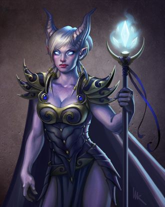 Draenei Mage by Imagnosis