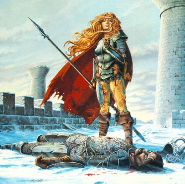 Sturm's Death por Larry Elmore